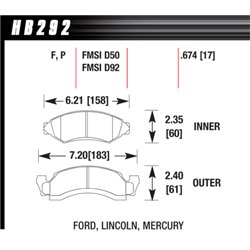 Klocki Hawk SD Super Duty - HB292P.674