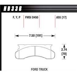 Klocki Hawk LTS - HB336Y.655