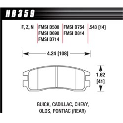 Klocki HAWK DTC-60 - HB359G.543