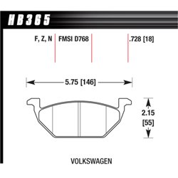 Klocki HAWK HPS - HB365F.728A
