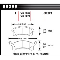 Klocki HAWK HPS - HB390F.602