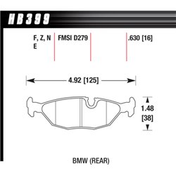 Klocki HAWK DTC-60 - HB399G.630