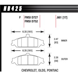 Klocki HAWK HPS - HB425F.661