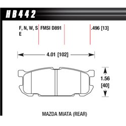 Klocki HAWK DTC-60 - HB442G.496