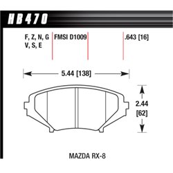 Klocki HAWK DTC-60 - HB470G.643