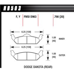 Klocki Hawk LTS - HB503Y.790
