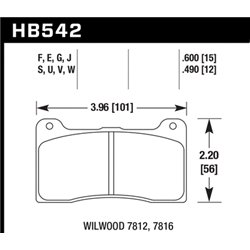 Klocki HAWK DTC-30 - HB542W.490