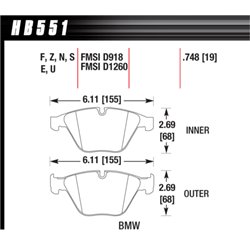 Klocki HAWK DTC-80 - HB551Q.748