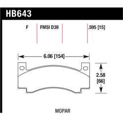 Klocki HAWK HPS - HB643F.595
