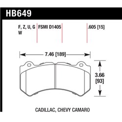 Klocki HAWK DTC-80 - HB649Q.605