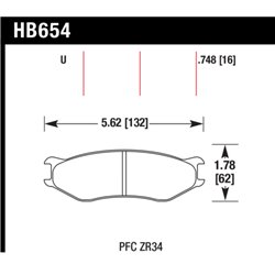 Klocki HAWK DTC-70 - HB654U.748