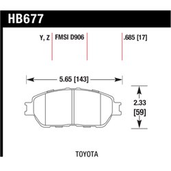 Klocki Hawk LTS - HB677Y.685