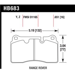 Klocki HAWK HPS 5.0 - HB683B.651