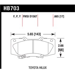 Klocki HAWK HPS - HB703F.665