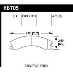 Klocki Hawk SD Super Duty - HB705P.776