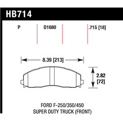 Klocki Hawk SD Super Duty - HB714P.715