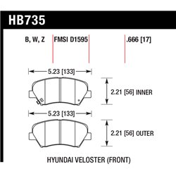 Klocki HAWK HPS 5.0 - HB735B.666