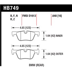 Klocki HAWK DTC-70 - HB749U.648