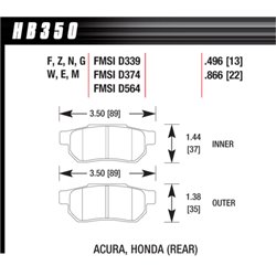 Klocki HAWK ER-1 - HB350D.496