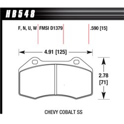 Klocki HAWK DTC-70 - HB548U.510