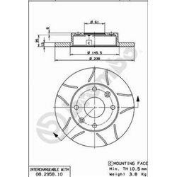 Tarcze Brembo MAX - 08.2958.75