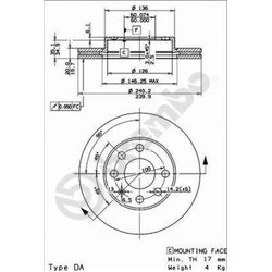 Tarcze Brembo MAX - 09.8635.75