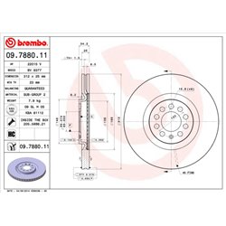 Tarcze Brembo - 09.7880.11