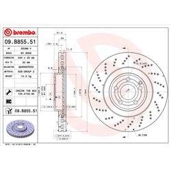 Tarcze Brembo - 09.B855.51