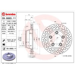 Tarcze Brembo - 09.6665.11