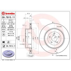 Tarcze Brembo - 09.7813.11
