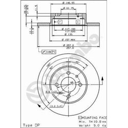 Tarcze Brembo - 08.4365.10