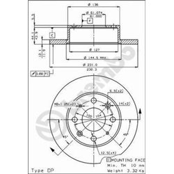 Tarcze Brembo - 08.4423.20