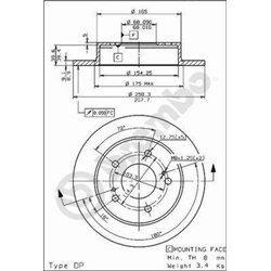 Tarcze Brembo - 08.5443.50
