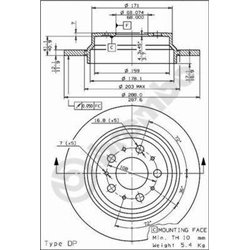 Tarcze Brembo MAX - 08.7765.75