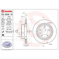Tarcze Brembo - 09.5506.10