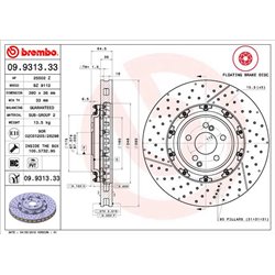 Tarcze Brembo - 09.9313.33