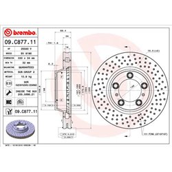 Tarcze Brembo - 09.C877.11