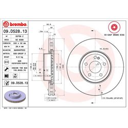 Tarcze Brembo - 09.D528.13