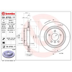 Tarcze Brembo - 09.8700.11