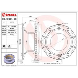 Tarcze Brembo - 09.9900.10