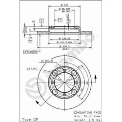 Tarcze Brembo - 08.7072.10