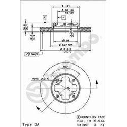 Tarcze Brembo - 09.5867.10