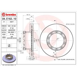 Tarcze Brembo - 09.E162.10
