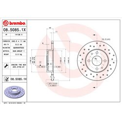 Tarcze Brembo XTRA