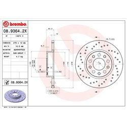 Tarcze Brembo XTRA