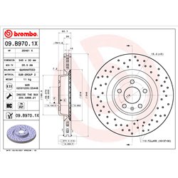 Tarcze Brembo XTRA - 09.B970.1X