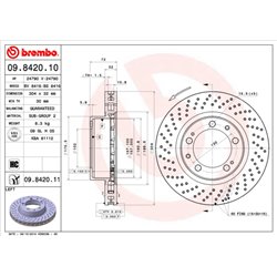 Tarcze Brembo - 09.8420.11