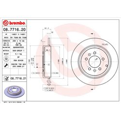 Tarcze Brembo - 08.7716.21