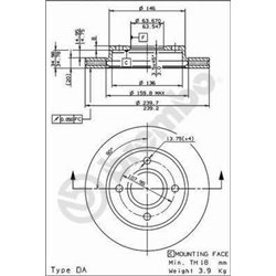 Tarcze Brembo - 09.6727.14