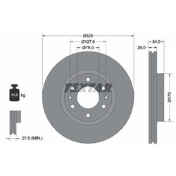 Tarcze Textar - TEX92226200